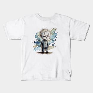 Cute Horror Icon Pinhead Kids T-Shirt